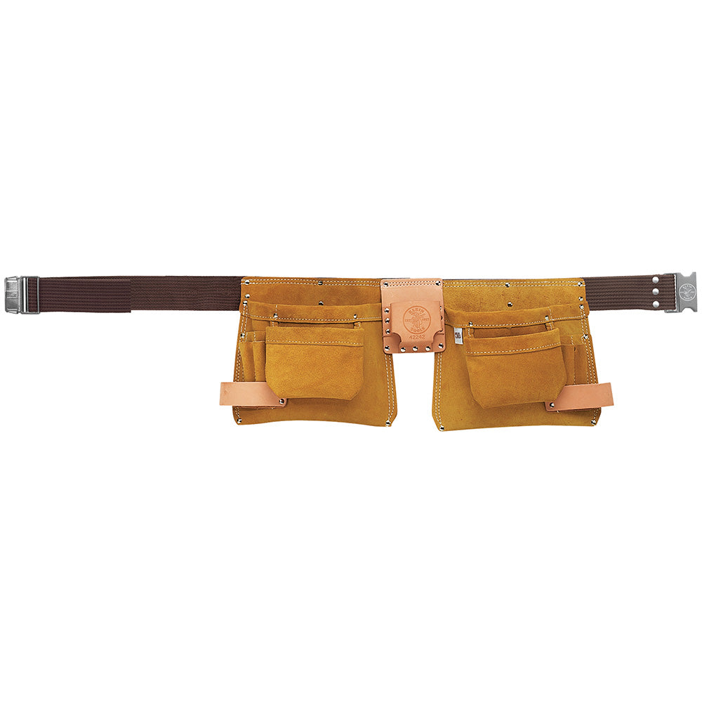 One-Piece Nail/Screw and Tool Pouch Apron, Tool Combination Aprons, Klein Tools - Maple Electric Supply 