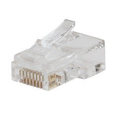 Pass-Thru™ Modular Data Plugs, CAT6, 200-Pack, Twisted Pair Connectors, Klein Tools - Maple Electric Supply 