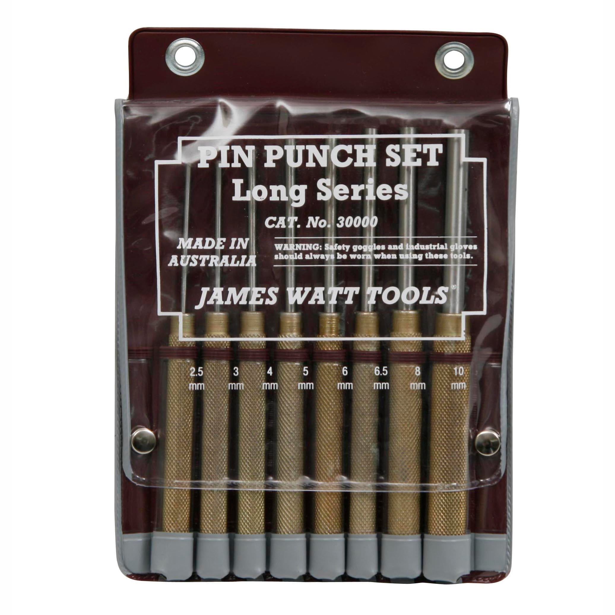 Pin Punches Long 8 Piece Set, Pin Punches, Klein Tools - Maple Electric Supply 