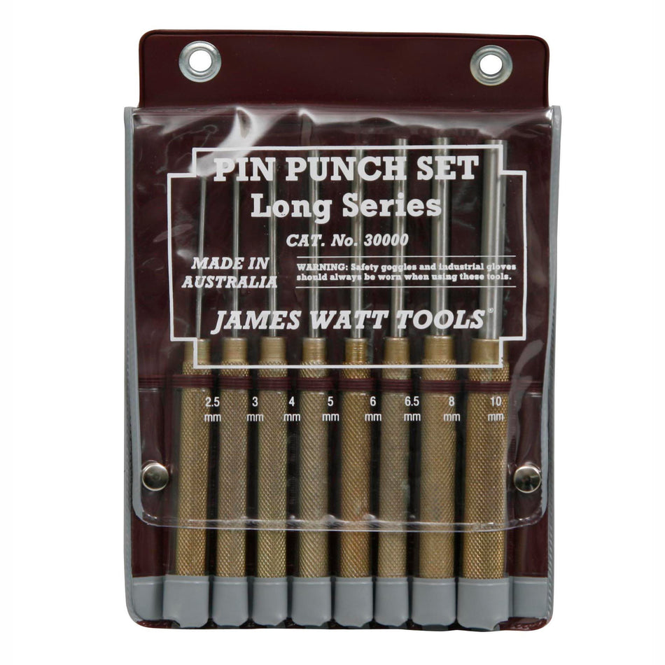Pin Punches Long 8 Piece Set, Pin Punches, Klein Tools - Maple Electric Supply 