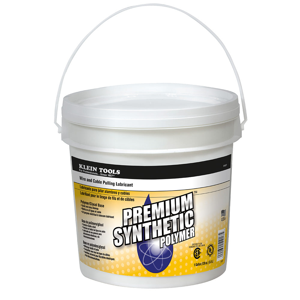 Premium Synthetic Polymer One Gallon, Wire and Cable Pulling Lubricant, Klein Tools - Maple Electric Supply 