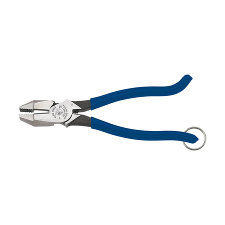 Rebar Work Pliers with Tether Ring, High Leverage, Ironworker's, Klein Tools - Maple Electric Supply 