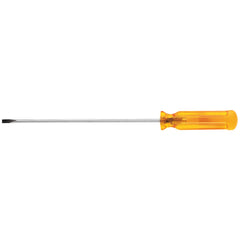 Screwdriver, 1/8-Inch Cabinet Tip, 6-Inch, Cabinet-Tip (Round-Shank), Klein Tools - Maple Electric Supply 