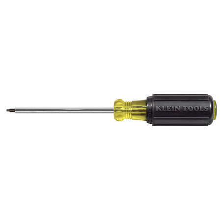 Screwdriver, #1 Square Recess Tip, 4-Inch Shank, Square-Recess Tip (Round Shank), Klein Tools - Maple Electric Supply 