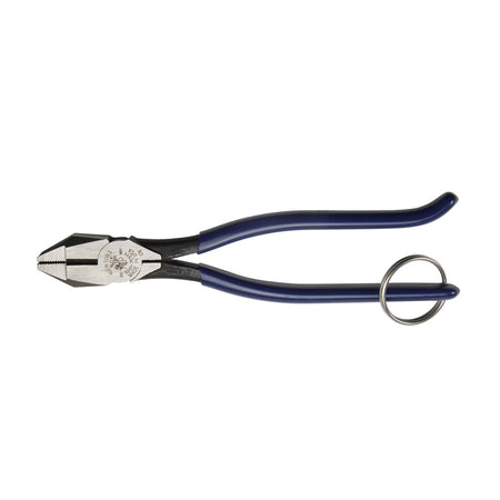 Slim Ironworker Pliers with Tether Ring, Ironworker's, Klein Tools - Maple Electric Supply 