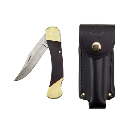 Sportsman Knife Drop Point 3-3/8-Inch, Utility Knives, Klein Tools - Maple Electric Supply 