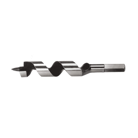 Steel Ship Auger Bit, Screw Point, 1 x 4-Inch, Ship Auger Bits, Klein Tools - Maple Electric Supply 