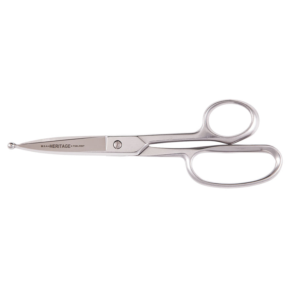 Straight Trimmer, Large Ring, Ball Point, 9-Inch, Poultry Scissors, Klein Tools - Maple Electric Supply 