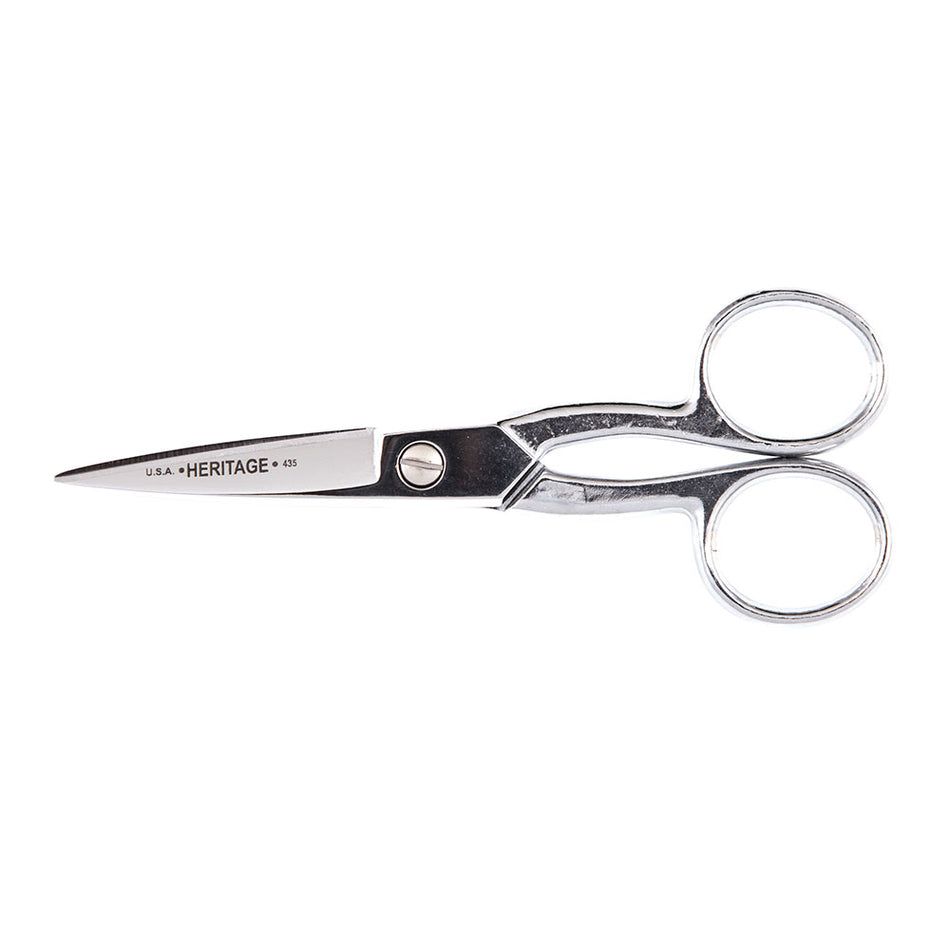 Tailor Point Scissor, 5-Inch, Textile and Carpet Scissors, Klein Tools - Maple Electric Supply 