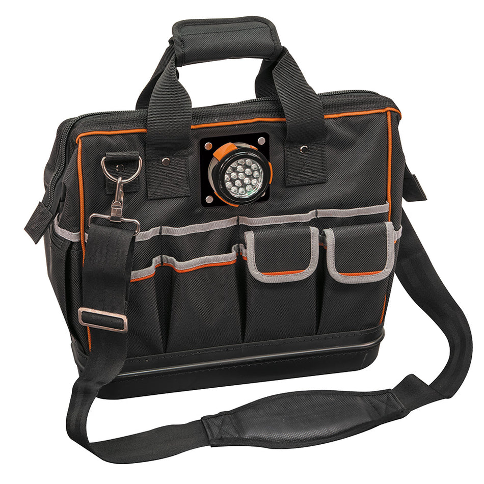 Tradesman Pro™ Lighted Tool Bag, Tradesman Pro Organizers, Klein Tools - Maple Electric Supply 