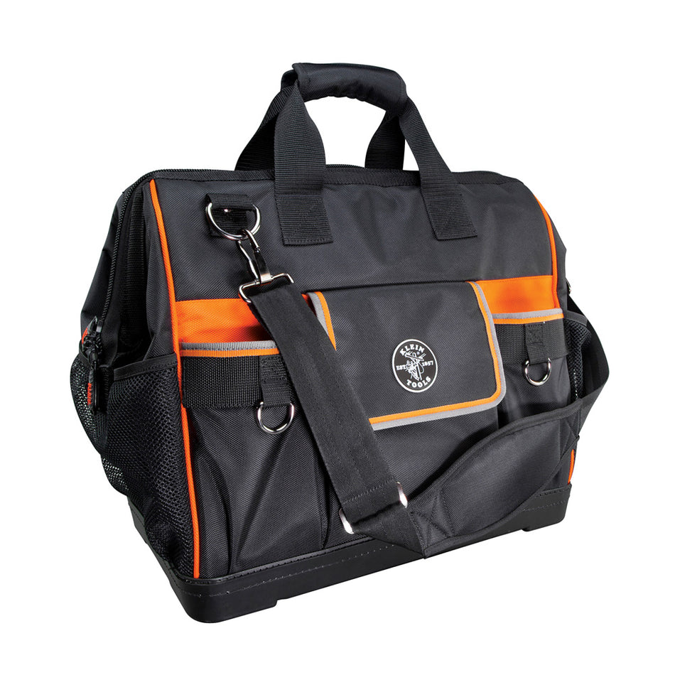 Tradesman Pro™ Wide-Open Tool Bag, Nylon/Vinyl Tool Bags; Tradesman Pro Organizers, Klein Tools - Maple Electric Supply 