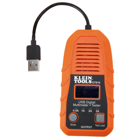 USB Digital Meter and Tester, USB-A (Type A), Multimeters, Klein Tools - Maple Electric Supply 