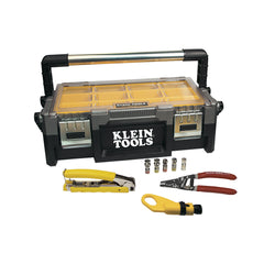 VDV ProTech™ Coaxial Kit, Voice / Data / Video Tool Kits, Klein Tools - Maple Electric Supply 