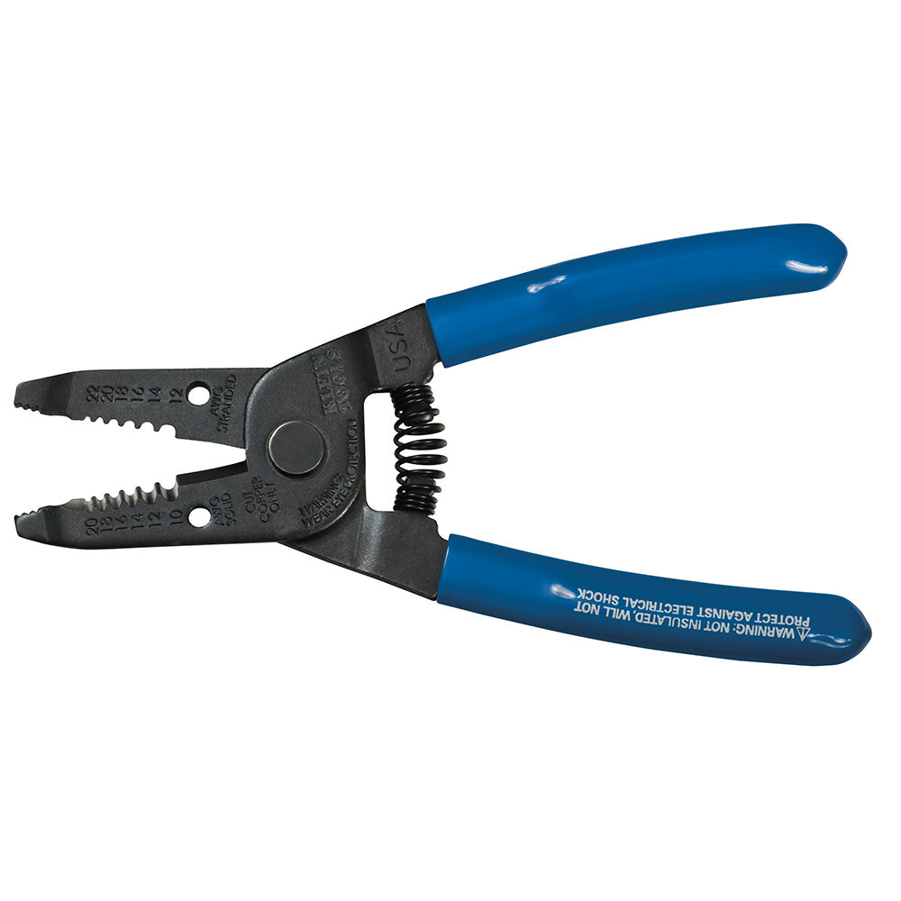 Wire Stripper/Cutter 10-20, 12-22 AWG, Standard Wire Strippers/Cutters, Klein Tools - Maple Electric Supply 