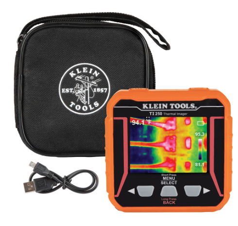 Klein Rechargeable Thermal Imager - Maple Electric Supply 