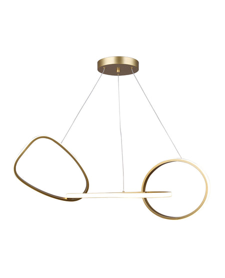 Canarm LCH234A32PGD Zuri LED Chandelier in Gold - Maple Electric Supply 