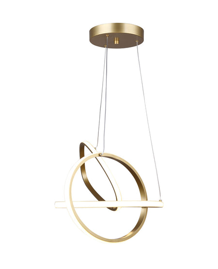 Canarm LCH234A32PGD Zuri LED Chandelier in Gold - Maple Electric Supply 