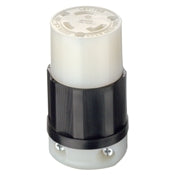 2613 Black Connector Locking 2-Pole 3-Wire L5-30R 30A 125V, C & I PLUGS AND CONNECTORS, Leviton - Maple Electric Supply 