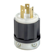 2671 Black Plug Locking 3-Pole 3-Wire 3-Phase L11 30P 30A 250V