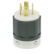 2831 Black Plug Locking 4-Pole 5-Wire L23 30P 30A 347/600V