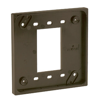 3254 Brown Adapter Plate for 01254/21254, INDUSTRIAL RECEPTACLES, Leviton - Maple Electric Supply 