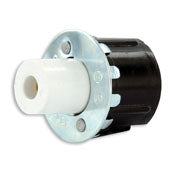 516 White Fluorescent Snap-In Slim Plunger 660W 1000V, RESIDENTIAL, Leviton - Maple Electric Supply 