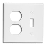 78005 Light Almond Wallplate - 2-Gang, 1 Toggle, 1 Duplex