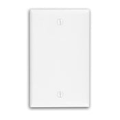 78014 Light Almond 1-Gang Blank Wallplate for Box Mounting