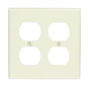 78016 Light Almond 2-Gang 2-Duplex Wallplate