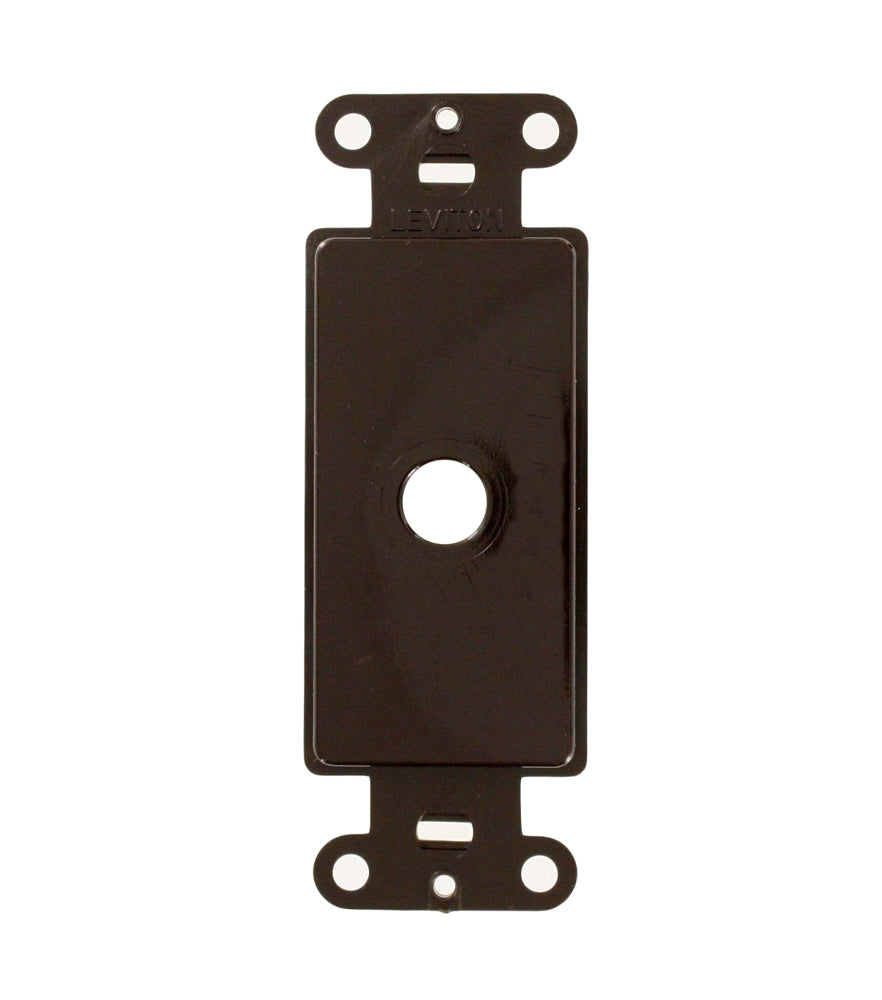 80400 Brown Adapter Plate - Decora Plastic