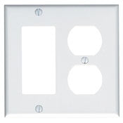 80455 Brown Wallplate - 2-Gang Duplex/Decora Standard Size