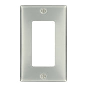 83401 Aluminum Wallplate - 1-Gang Decora Standard Size