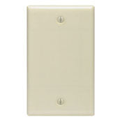 86014 Ivory Wallplate - 1 Gang Blank Box Mount