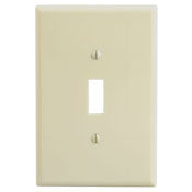 86101 Ivory Wallplate - 1-Gang Toggle Oversized