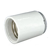 8678 White Porcelain Lampholder Keyless Mogul 1500W 600V