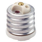 8681 White Glazed Porcelain Lampholder Mogul Medium Adapter 660W 250V