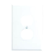 88103 White Oversized 1-Gang Duplex Wallplate