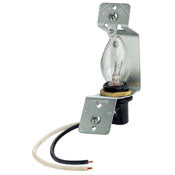 Lampholder 2152 - Black Phenolic, 16GA TEW, 6", 75W 125V