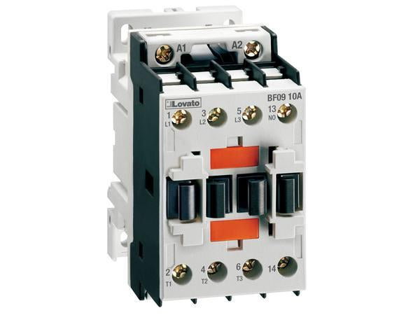38A Lovato Contactor - 3/4 Pole, AC/DC Coil with Aux Contact 4P