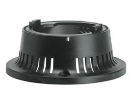 Plastic Horizontal Base 8LB6BP04 for Reliable Sound Beacon, Automation and Control, Lovato - Maple Electric Supply 