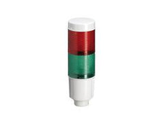 Signal Tower 45MM Green-Red 24VDC 8LT4K02BG for Safety Alerts, Automation and Control, Lovato - Maple Electric Supply 