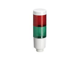 Signal Tower 45MM Green-Red 24VDC 8LT4K02BG for Safety Alerts, Automation and Control, Lovato - Maple Electric Supply 