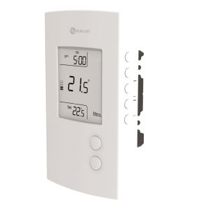 Ouellet OTH24-AFR Programmable Low Voltage Thermostat, 1A, 24 VAC