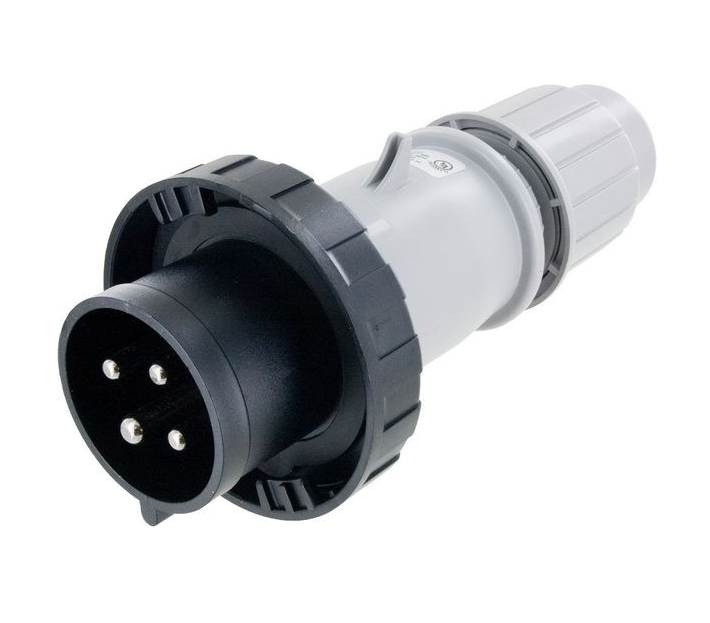 IP67 PLUG 30A 600VAC 3P 4W WATERTIGHT - Maple Electric Supply 