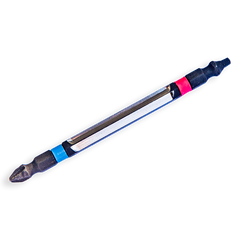 4" Reemer Bit -Double-Ended #2 Phillips & #2 Robertson - Maple Electric Supply 