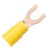 12-10AWG SPADE CONN. #6 STUD (100/Pack), Terminals - Crimp, Techspan - Maple Electric Supply 
