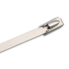 20" STAINLESS STEEL CABLE TIE WRAPS, Cable Ties, Techspan - Maple Electric Supply 