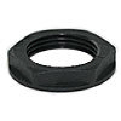 3/4" NPT, Lock-Nut Nylon, Black