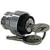 3 Pos Key Sel Sw, Mntd, K Rmvd fr Ctr