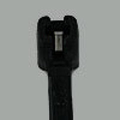 Cable Ties Met 4inch 18lb Black (100/Bag)